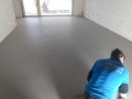 Steentapijt in showroom Tegels Delaere NV te Koksijde