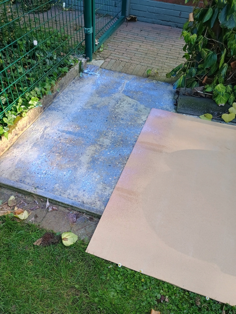 Erger u niet blauw, GRAVELFIXX trekt transparant.