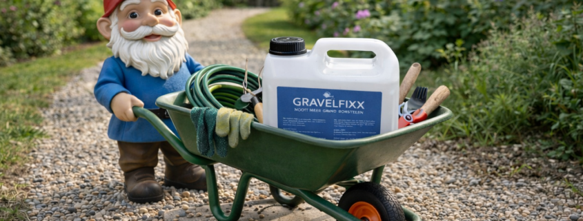 Start de lente strak! Steentjes fixeren met GRAVELFIXX.