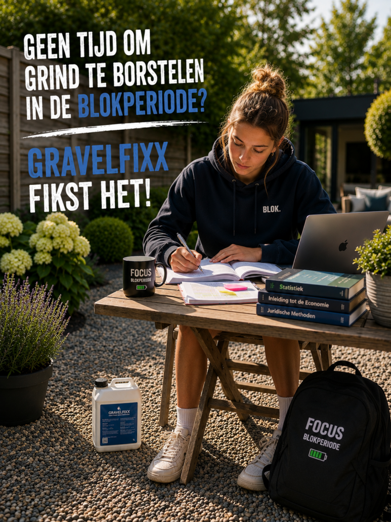 Geen tijd om grind te borsten in de blokperiode? GRAVELFIXX fikst het!